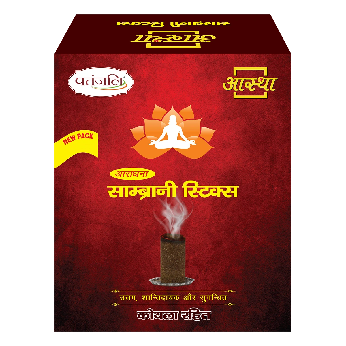AASTHA SAMBRANI STICK (72 PC)