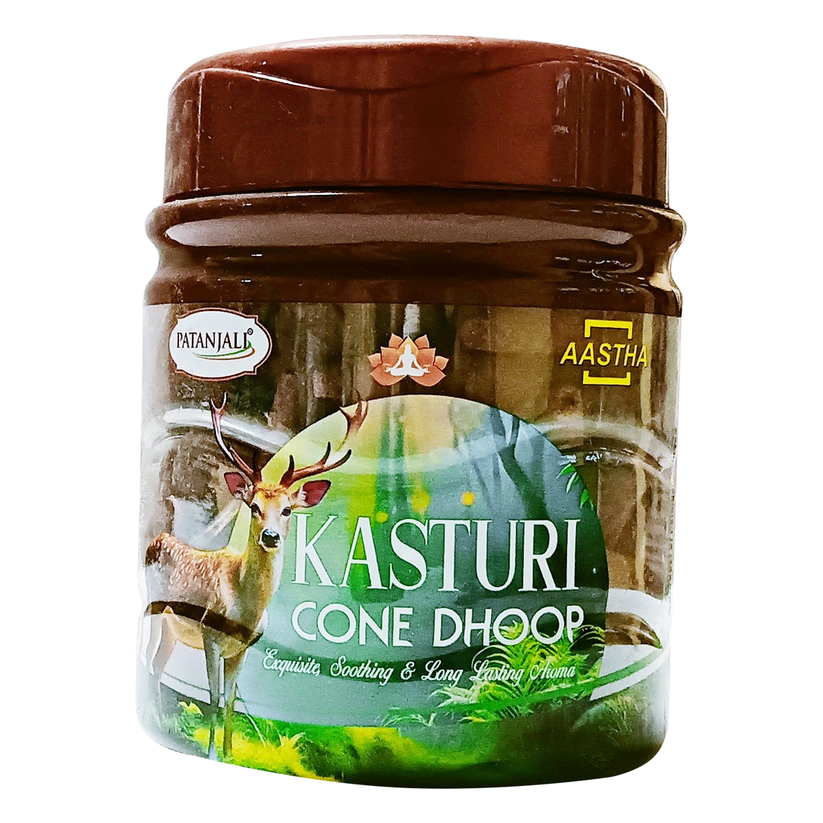 AASTHA KASTURI CONE DHOOP - 200 GM