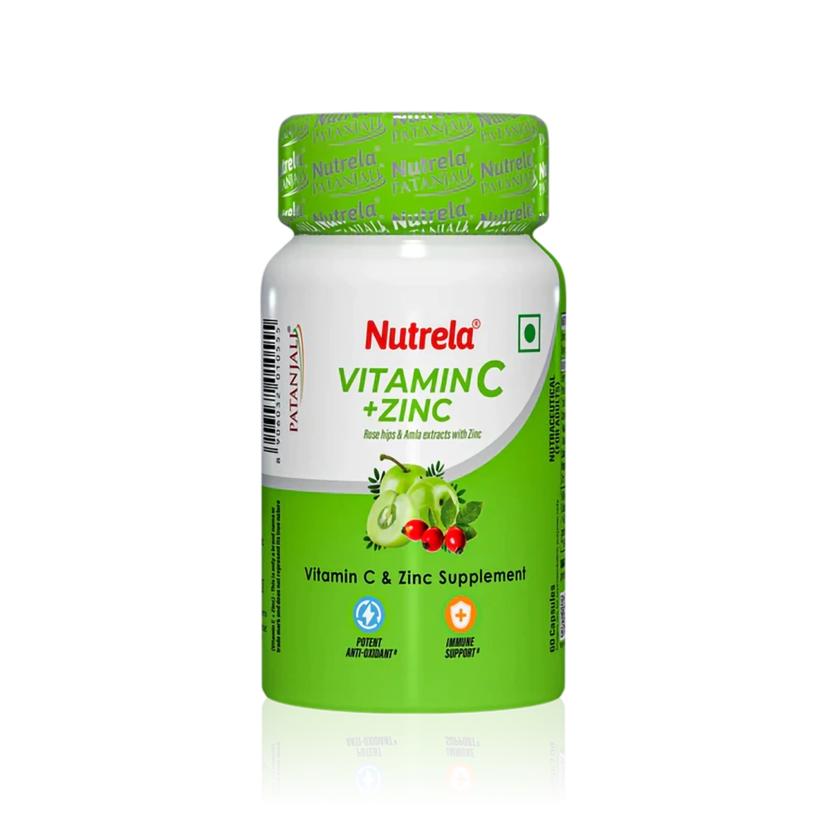 PAT.NUT. VIT.C+ZN-60 CAP