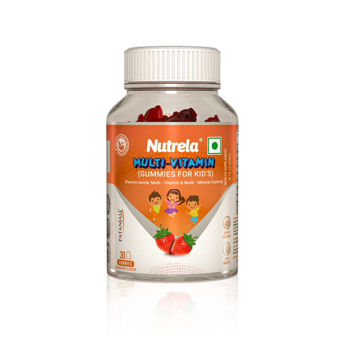 NUT.MULTI-VIT.KIDS GUMMIES-STR FLV