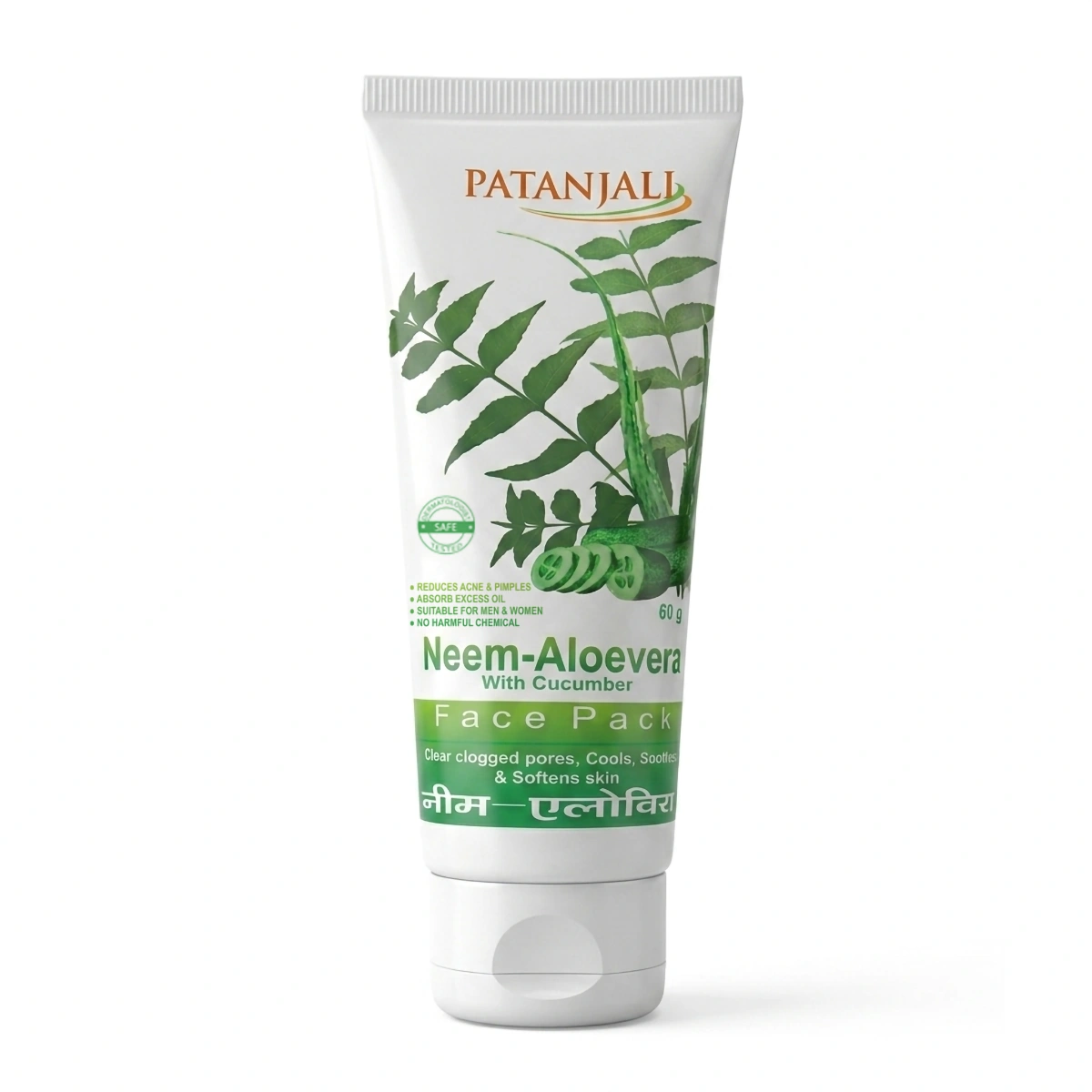 ALOEVERA NEEM CUCUMBER FACE PACK 60 GM