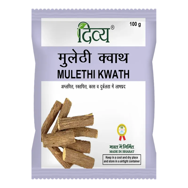DIVYA MULETHI KWATH 100 G