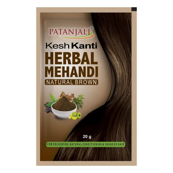 KESH KANTI HERBAL MEHANDI (NAT. BROWN) T