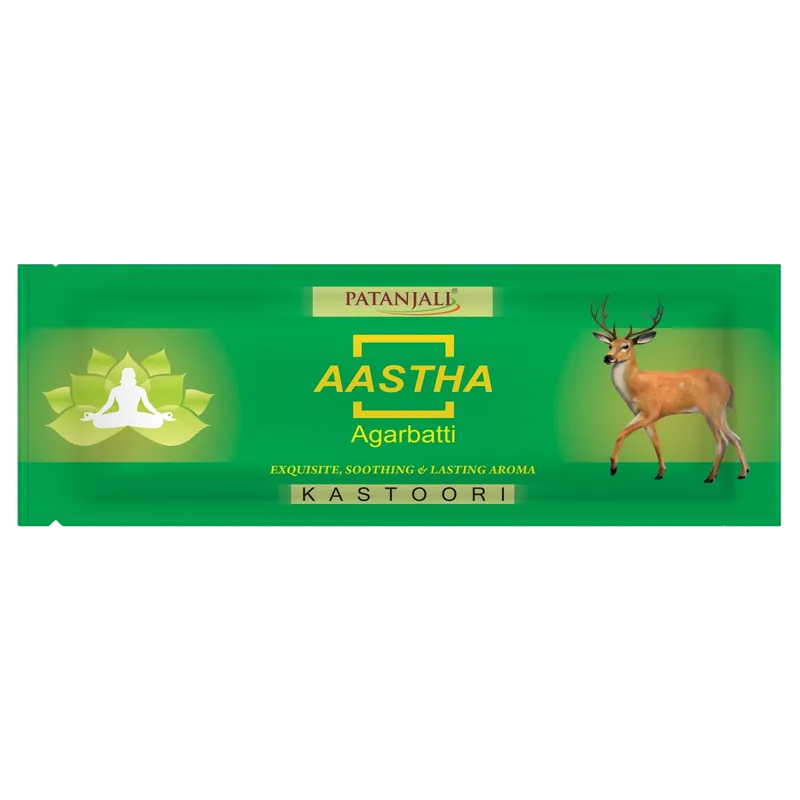 AASTHA AGARBATTI KASTURI - 125 GM