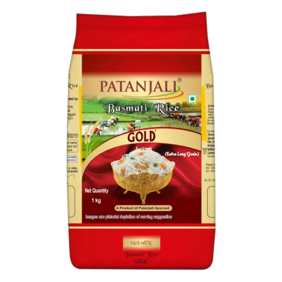GOLD BASMATI RICE 5 KG*4