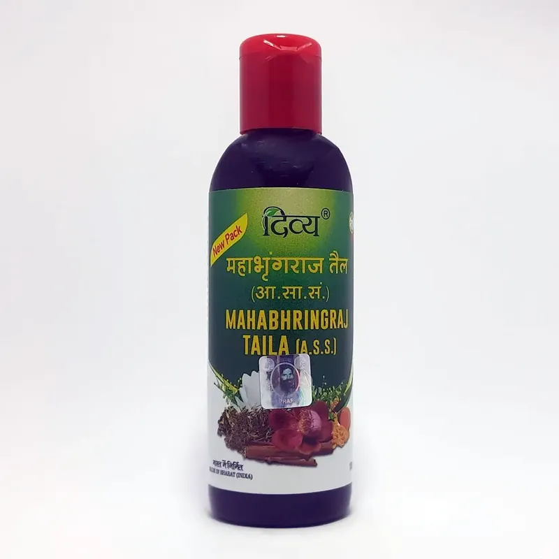 DIVYA MAHABHRINGRAJ TAILA 100 ML-T