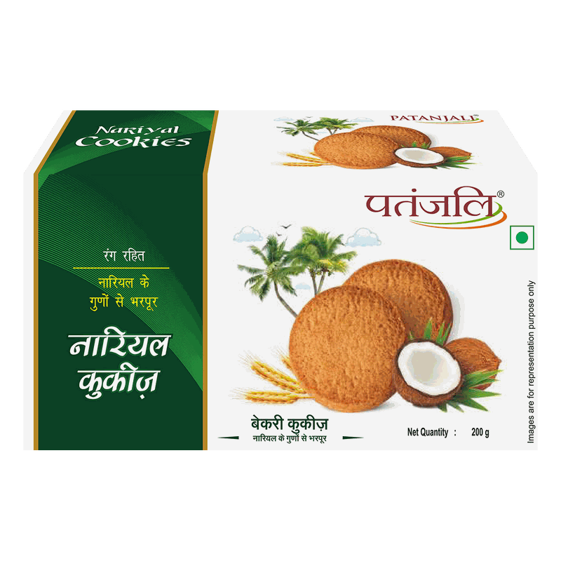 NARIYAL COOKIES 200 GM (BAKERY) - T
