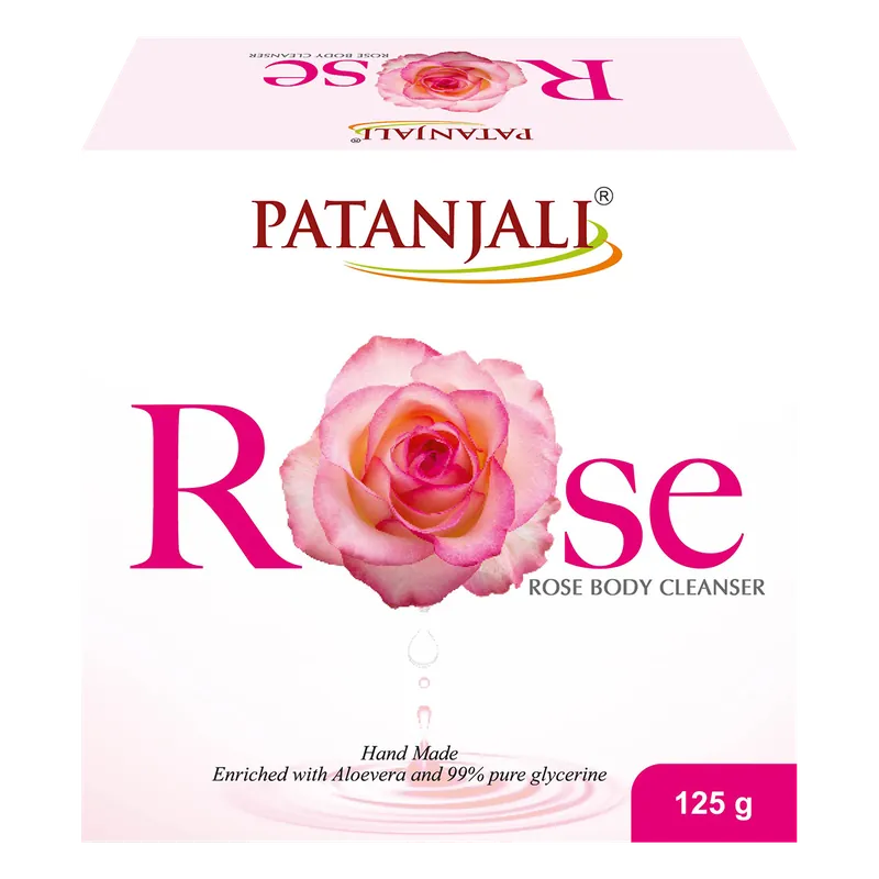 ROSE BODY CLEANSER 125 GM ( 48 PC)