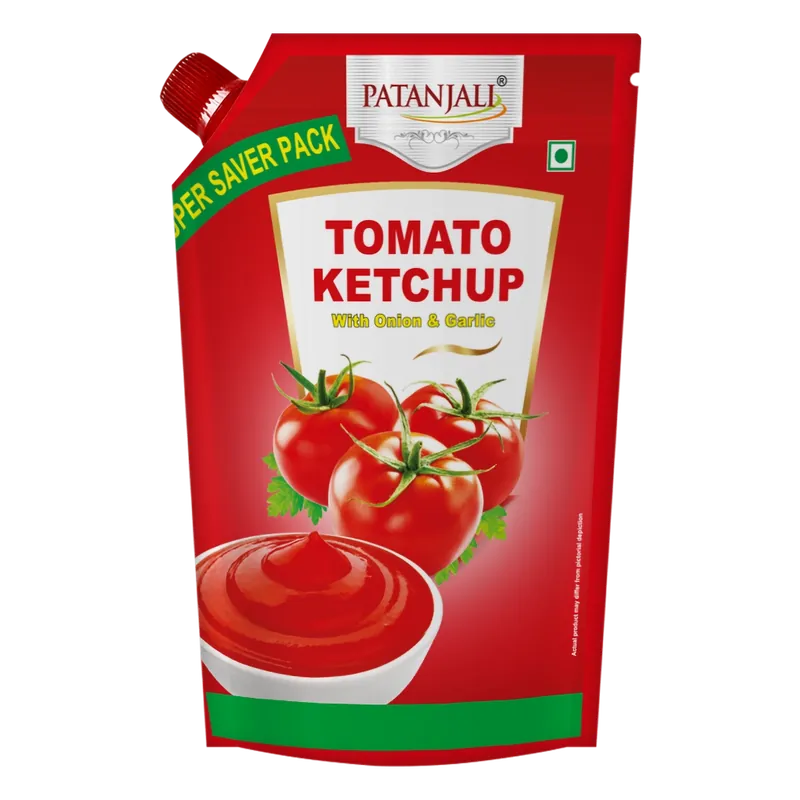 TOMATO KETCHUP W.ONION GARLIC 450GM(P)-T