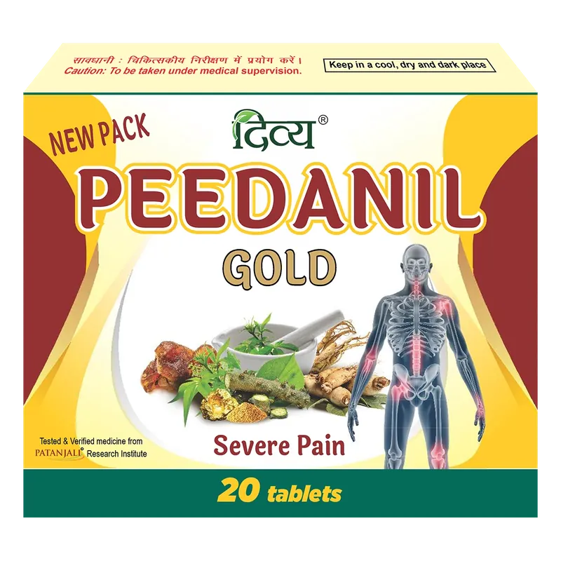 DIVYA PEEDANIL GOLD TABLET (100 PC) - T