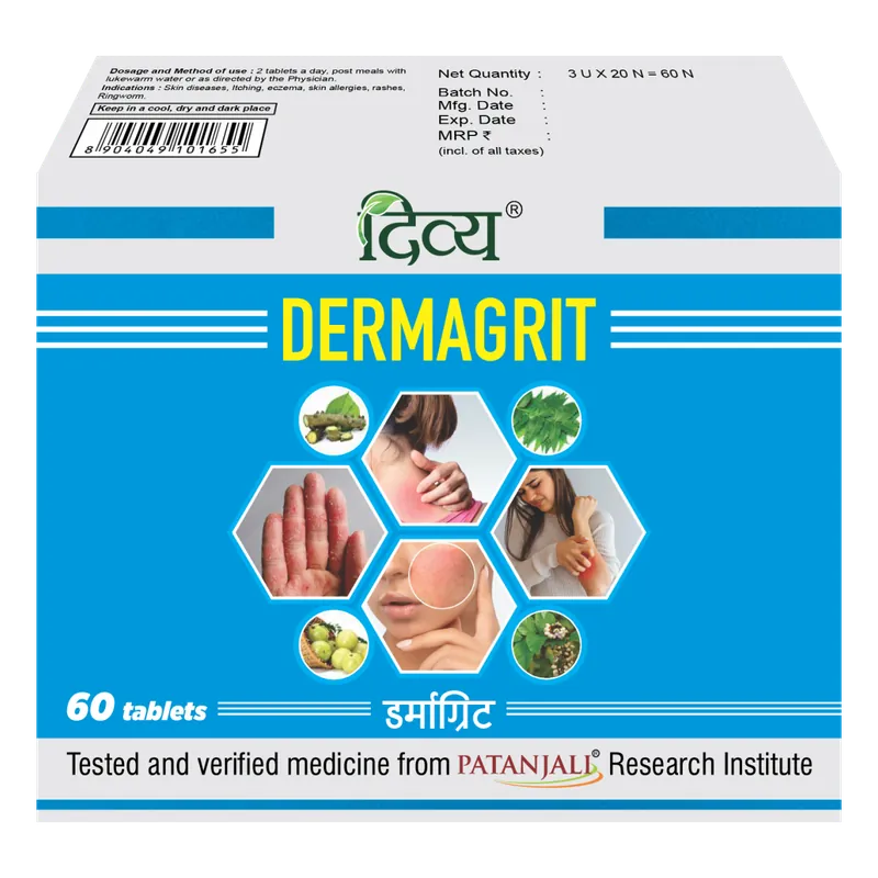 DIVYA DERMAGRIT 3 U X 20 N - T