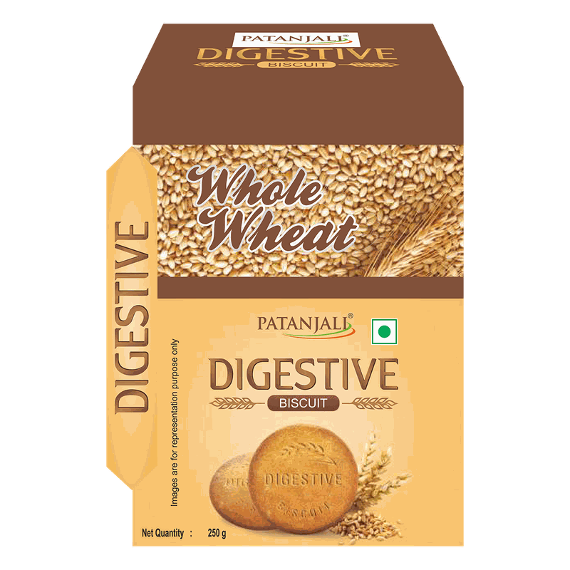 DIGESTIVE COOKIES (WHOLE WHEAT) 250 GM