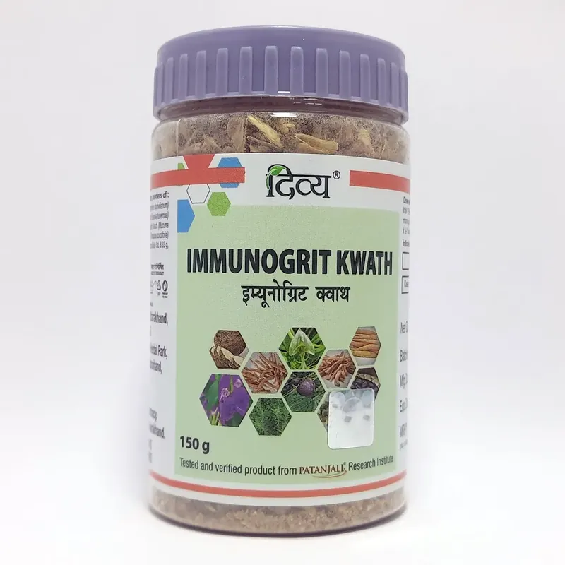 DIVYA IMMUNOGRIT KWATH 150 G (JAR) -T