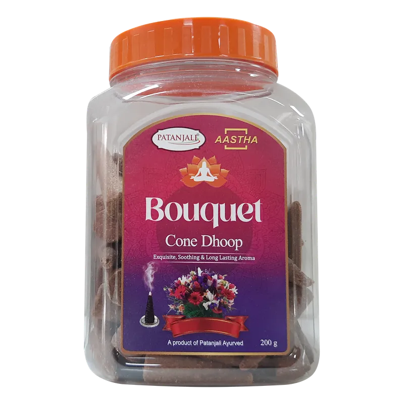 AASTHA BOUQUET CONE DHOOP - 200 GM