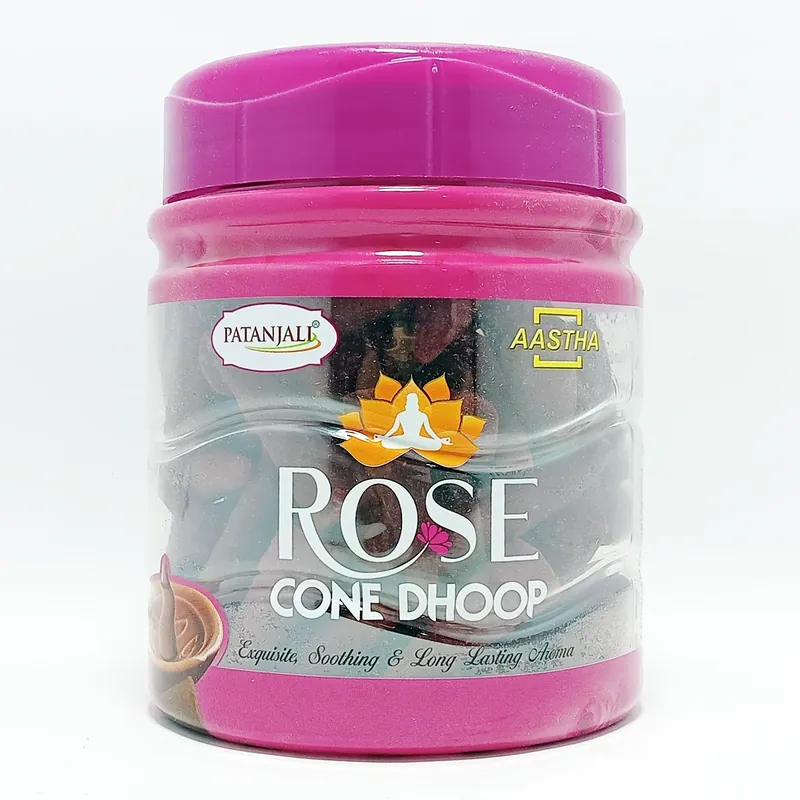AASTHA ROSE CONE DHOOP - 200 GM