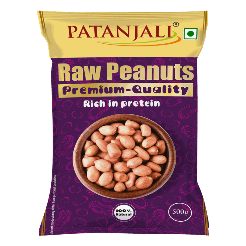 RAW PEANUTS 500 GM (10 PCS)