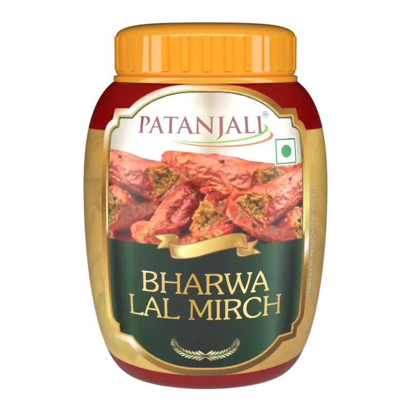 BHARWA LAL MIRCH PICKLE 200 GM