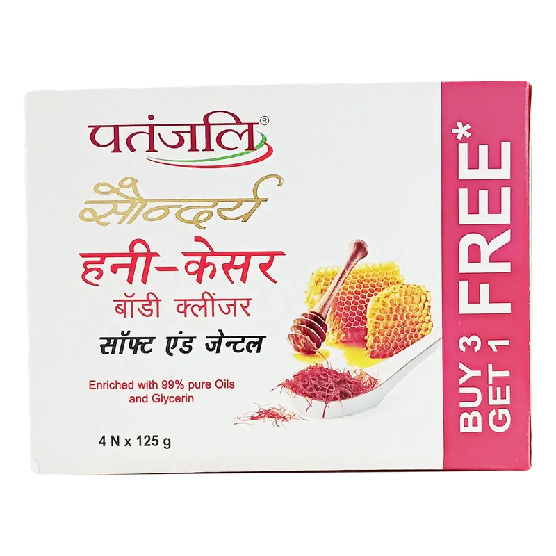 SAUNDARYA HONEY KESAR BC.-125G B3G1 FREE