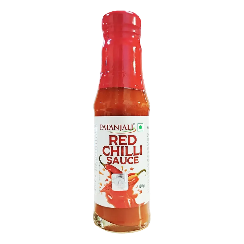 PATANJALI RED CHILLI SAUCE 180G