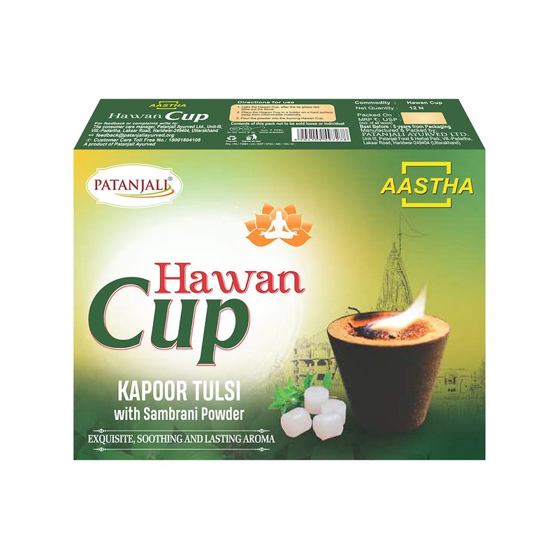 AASTHA HAWAN CUP KAPOOR TULSI