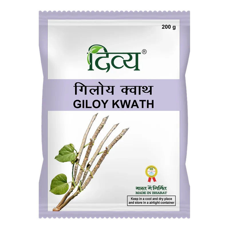DIVYA GILOY KWATH 200 GM -T (40 PC)