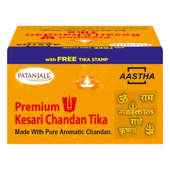 AASTHA KESAR CHANDAN GEELA TIKA - 60 G