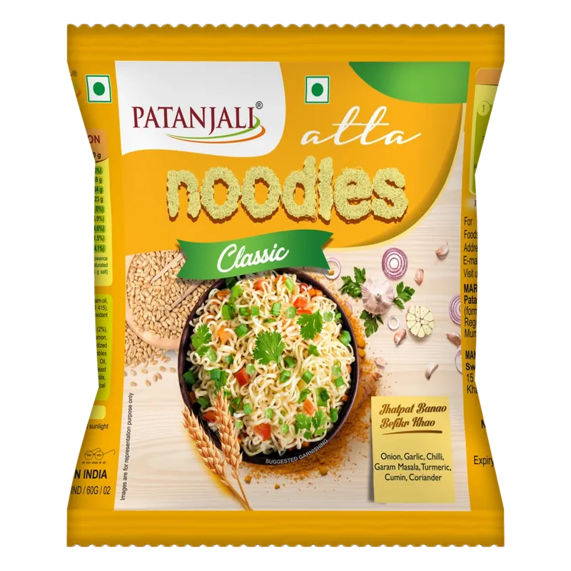 ATTA NOODLES CLASSIC-60 GM 96 PC - T
