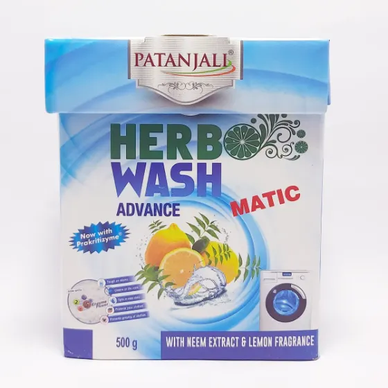 HERBO WASH A.MATIC D.PWD 1KG FREE H.WASH