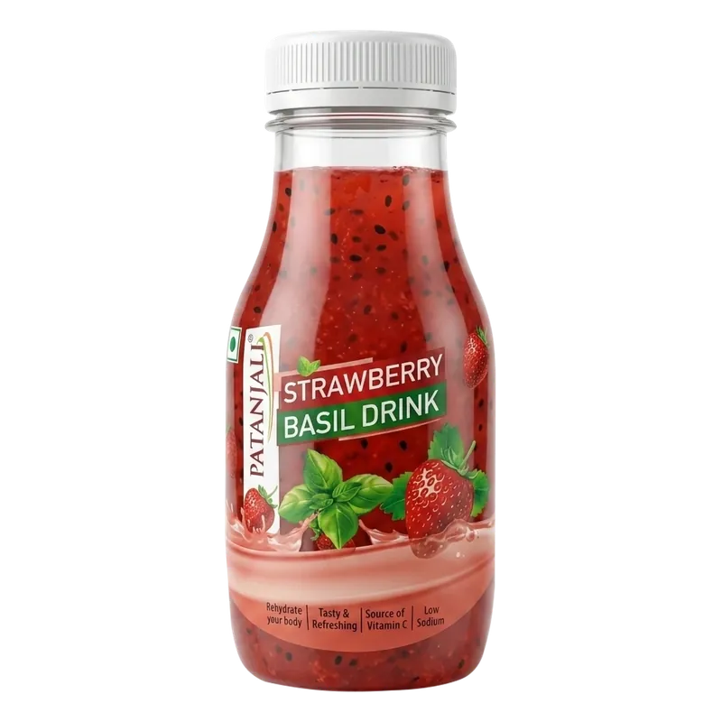 STRAWBERRY BASIL DRINK 200ML (GB)