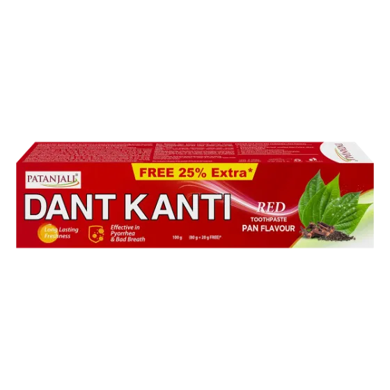 DANT KANTI RED TP.(PAN FL.)80G+25% EXTRA