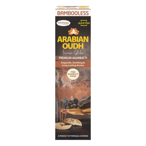 AASTHA BAMBOOLESS AGAR. ARABIAN OUDH-70G