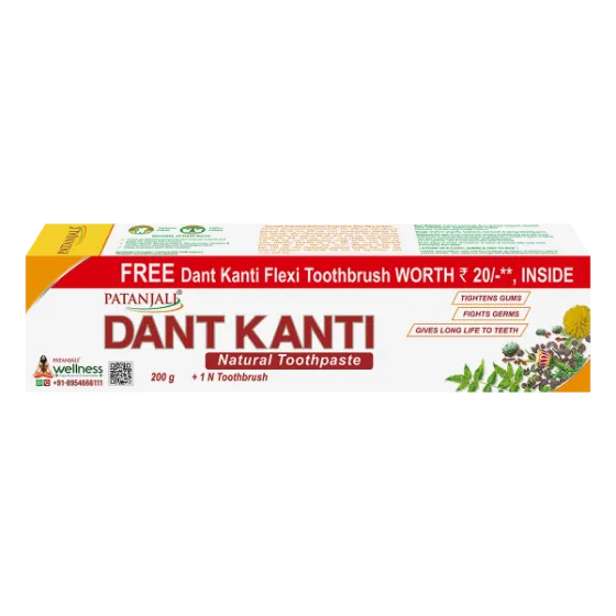 DANT KANTI NATURAL TP.-200G CO.BRUSH ₹18