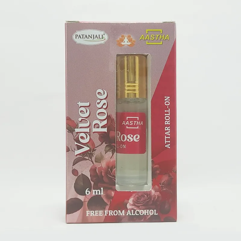AASTHA ATTAR ROLLON VELVET ROSE - 6 ML