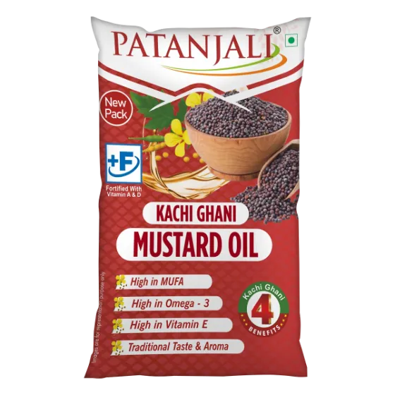 PATANJALI MUSTARD OIL 1 L PP - T