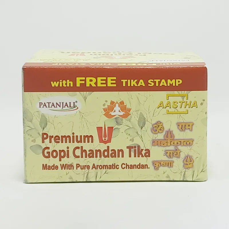 AASTHA GOPI CHANDAN GEELA TIKA - 60 G