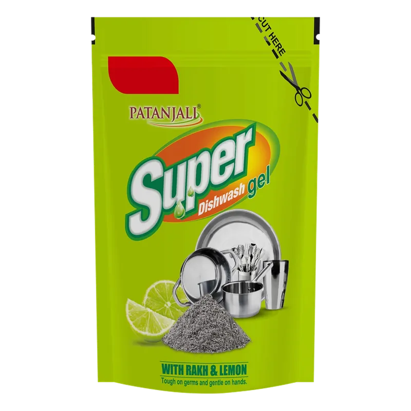 SUPER DISH WASH GEL RAKH & LEMON-130ML