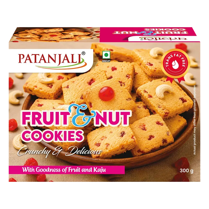 FRUIT & NUT COOKIES 300 GM - T
