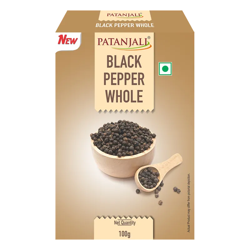 BLACK PEPPER WHOLE 100 GM (30 pcs)