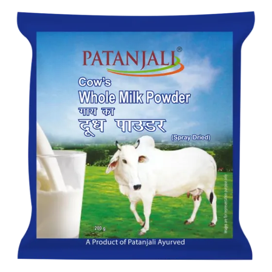 COWS WHOLE MILK POWDER 200-GM
