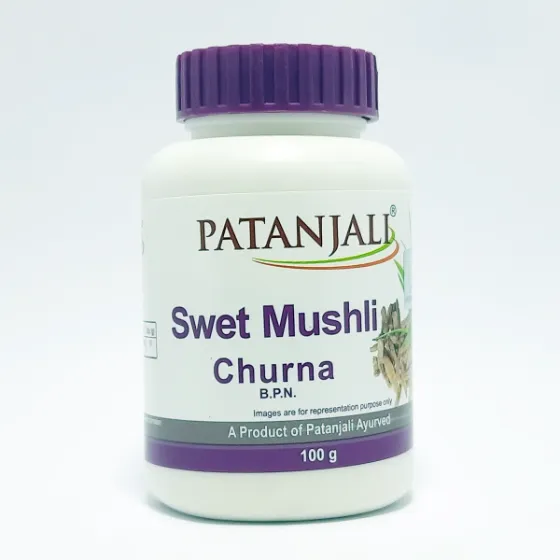SWET MUSHLI CHURNA 100G (Ayu.Medicine)