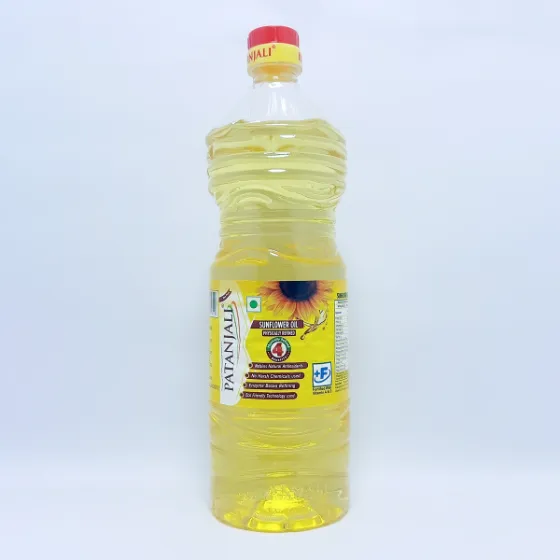 PATANJALI FORT.SUNFLOWER OIL 5L JAR LAD