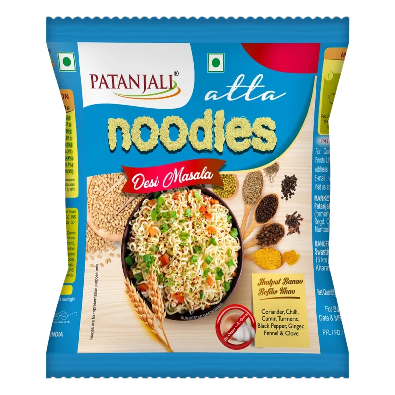 ATTA NOODLES DESI MASALA 60 GM (96 PC)-T