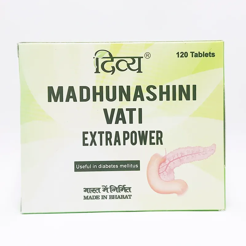 DIVYA MADHUNASHNI VATI EX.POWER 30X4 TAB